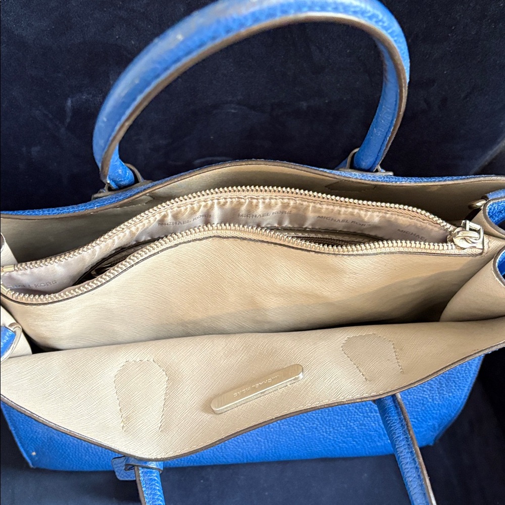 Michael Kors Vibrant Blue Tote - Picture 5 of 6